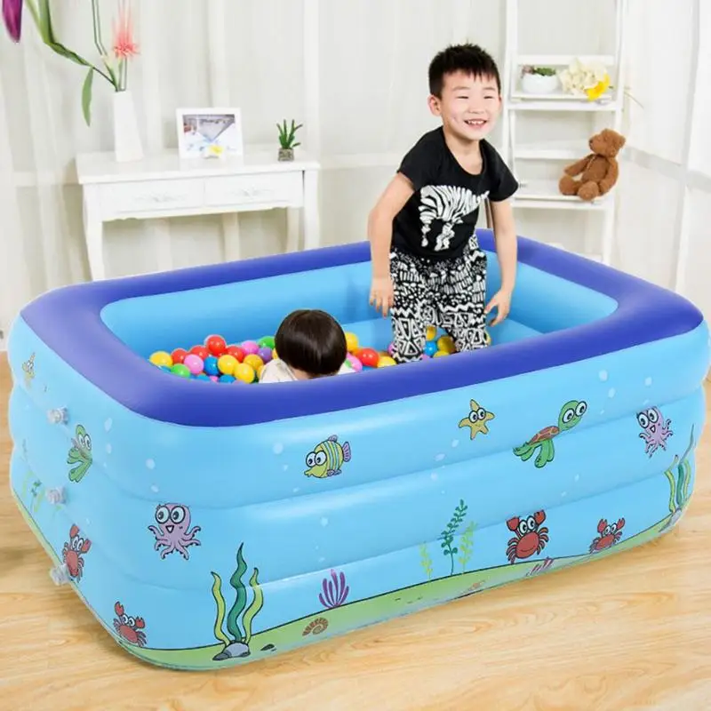 

Inflatable Baby Bath Swim Tubs Newborn Thickening Cartoon Portable Bathtub