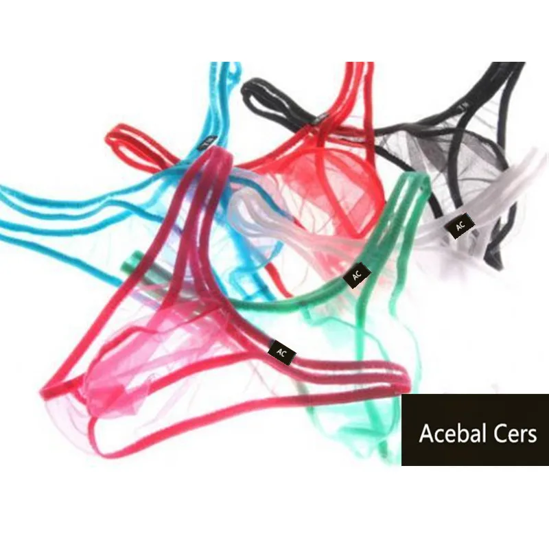 Новинка 2019 мужские шорты Acebal Cers TM нижнее белье сексуальные полосатые короткие