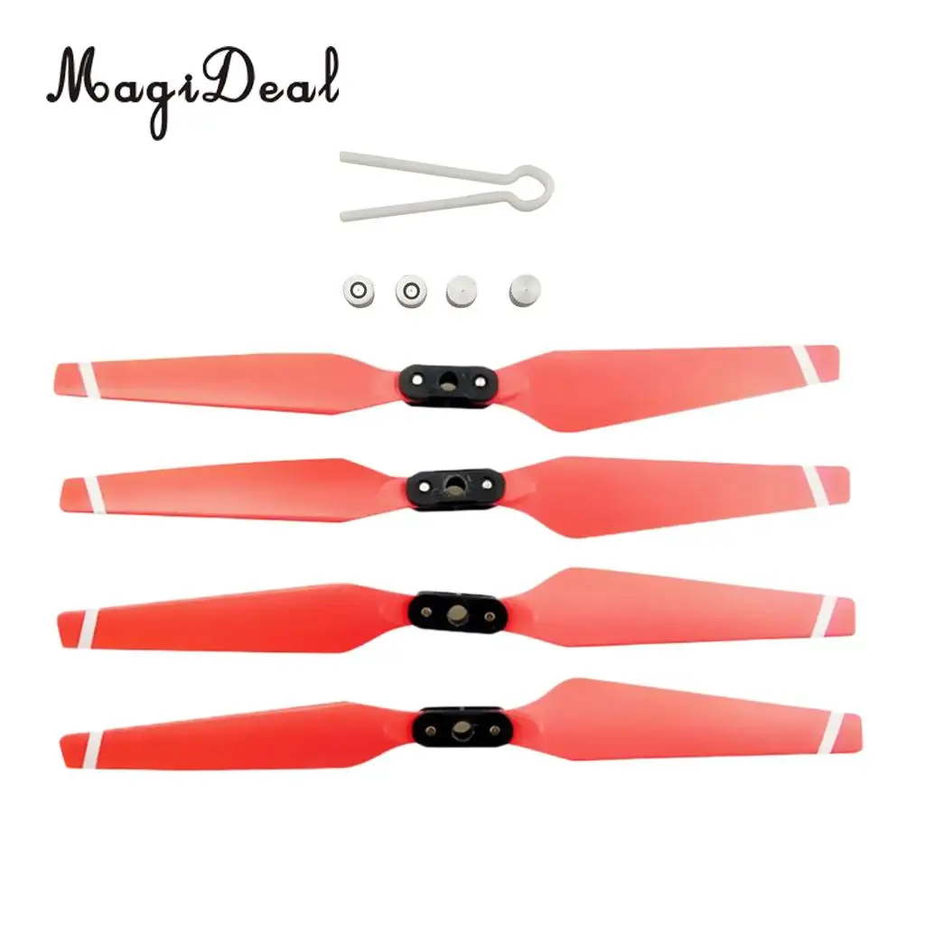 4 шт. лопасть пропеллера MagiDeal для Hubsan H501S H501C H501A H501M W pro MJX B2C B2W Bugs 2 B3 B3H 3H|Детали и
