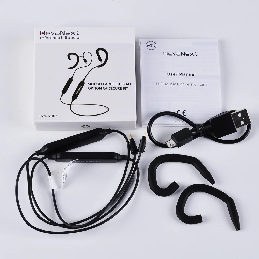 Revonex B02 беспроводной Bluetooth 4 0 APT X кабель с 2 контактным разъемом 78 мм для