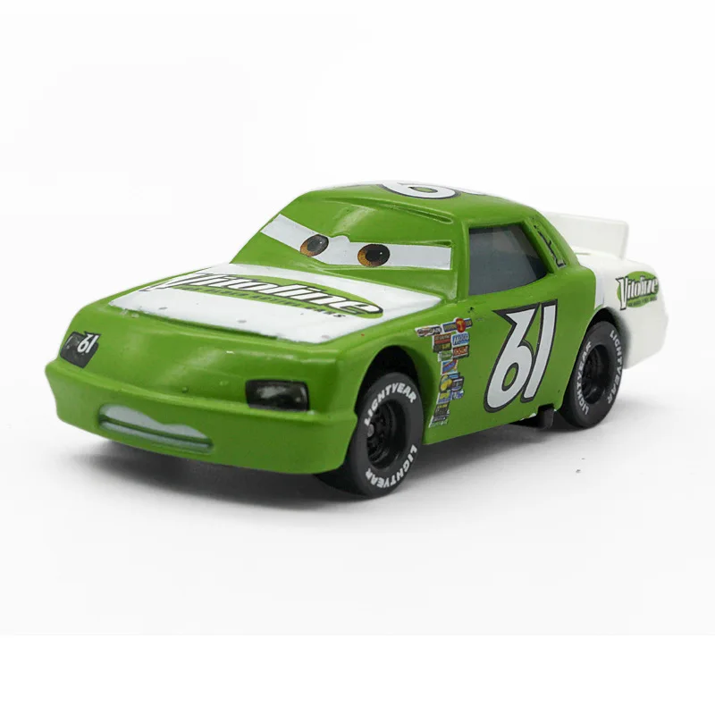 Disney Pixar Cars Lightning Mcqueen 2 шт. No.61 Vitoline Mack Truck & Racer Литые металлические модельные игрушки