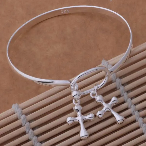 AB154 wholesale silver color bracelet fashion jewelry cross ring form /gjtapbaa cvialmpa | Украшения и аксессуары