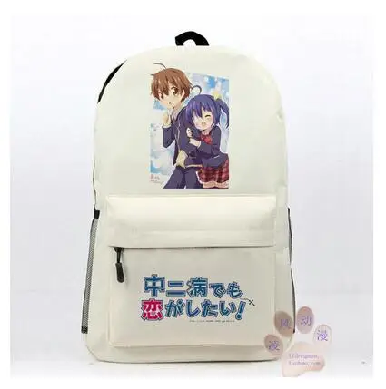 Школьный ранец аниме Chuunibyou demo koi ga shitai нейлоновые повседневные подростковые