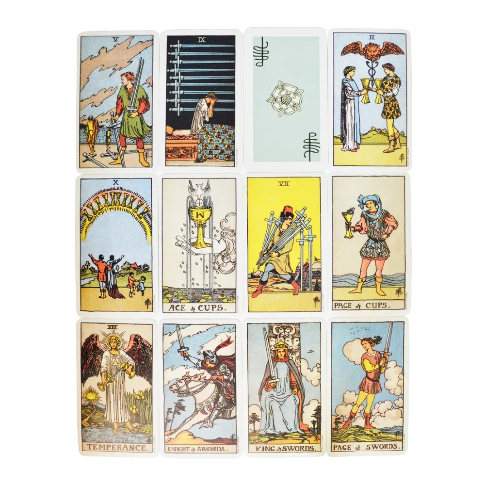 Карты Таро Новинка Мистик Tarot палубная карта s английская версия волшебник