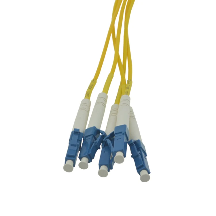 Волоконно-оптический разветвитель LC UPC 1x4 PLC одномодовый с коннектором FTTH ABS