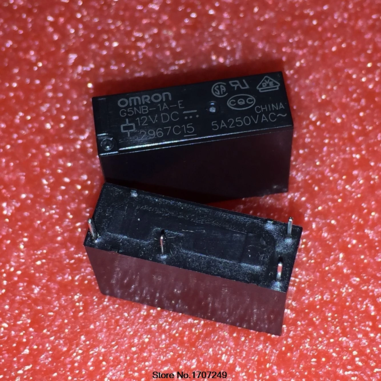 2 шт. OMRON Мощность реле G5NB-1A-E-5VDC G5NB-1A-E-12VDC G5NB-1A-E-24VDC G5NB-1A-E 5В/12В/24VDC 5A 4 Пина группа нормально разомкнутый