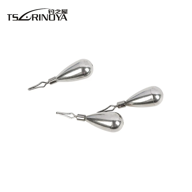 TSURINOYA аксессуары для рыбалки 1 8g/3 5g/5 3g/7g рыболовные грузила из вольфрамовой стали