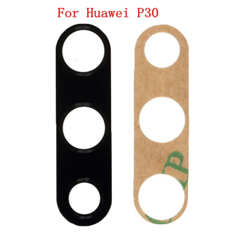 for Huawei P30 Задняя крышка для объектива камеры для huawei P20/P30/P20/30 lite/pro/G10/Nova 2i/Honor 9i/mate 10/20 lite с клейкой наклейкой - Цвет: for Huawei P30