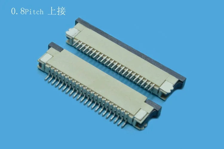 Соединитель ffc fpc толщина кабеля 0 8 мм 6 36 контактов 2 5 мм|connector 2.5mm|connector fpcblock connector |