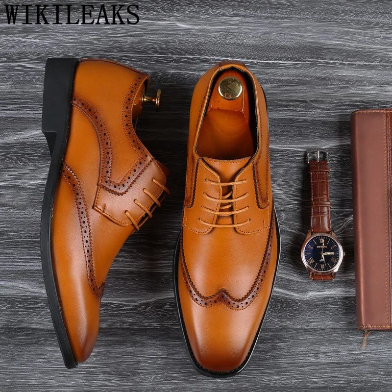 В итальянском стиле фирменная дизайнерская обувь Для мужчин Zapatos De Hombre Vestir