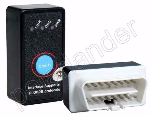 Бесплатная доставка модель M1 С выключателем Bluetooth ELM327 V2.1 BBD2 автомобильной