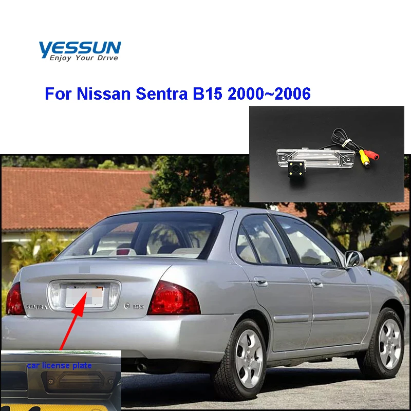 Yessun HD CCD Ночное Видение заднего вида резервная камера водонепроницаемая для Nissan