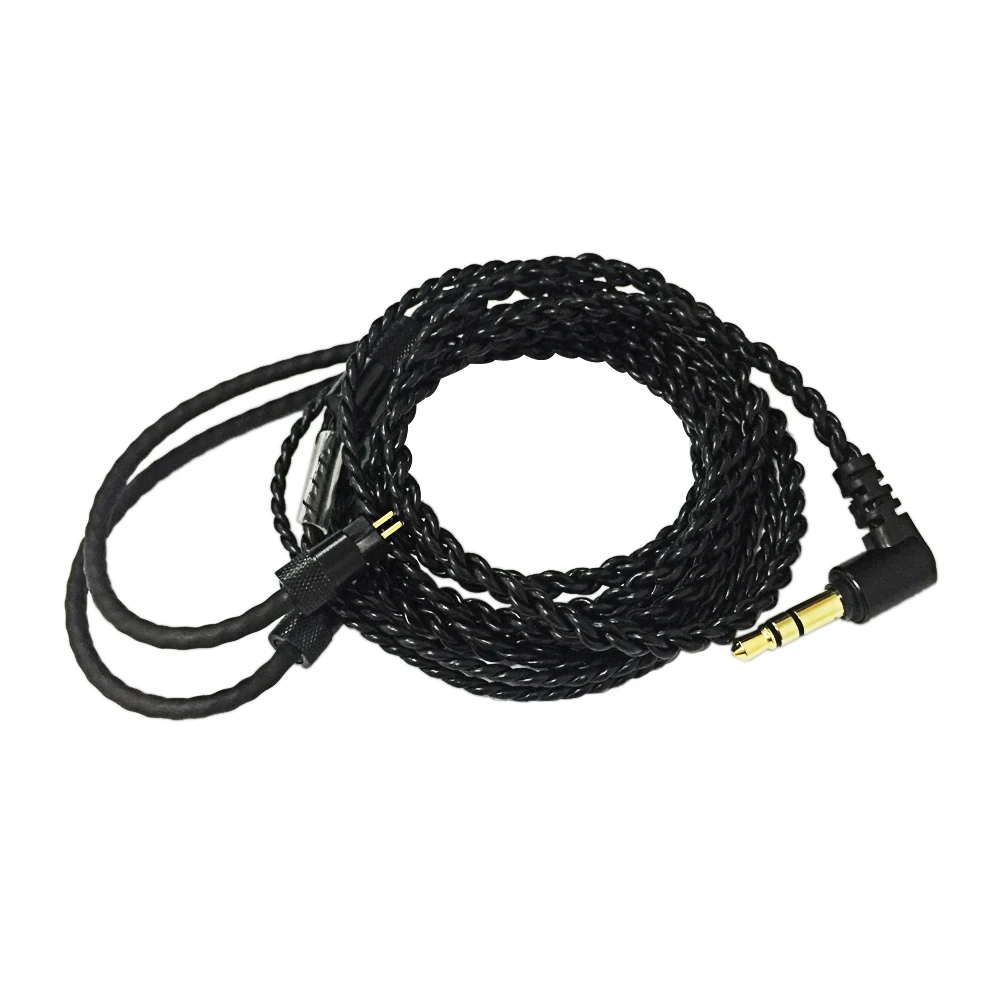 Кабель для монитора в ухо сменный плетеный кабель наушников провод IEM 0 78 мм 2