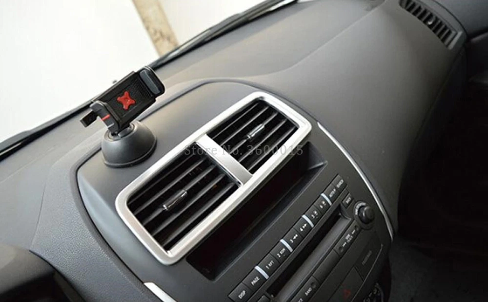 Накладка на вентиляционное отверстие для Mitsubishi ASX Outlander Sport 2011 2014 2015 матовая