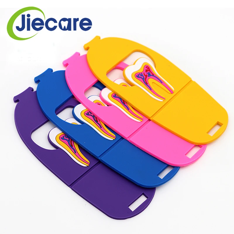 

4 PCS Cute Dental Name Card Holders Tool For Dental Clinic