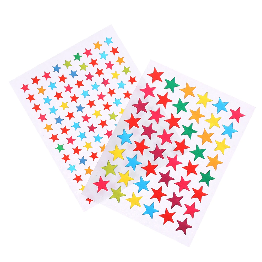 10 шт./пакет Детские позолоченные наклейки со смайликом для матери учителя