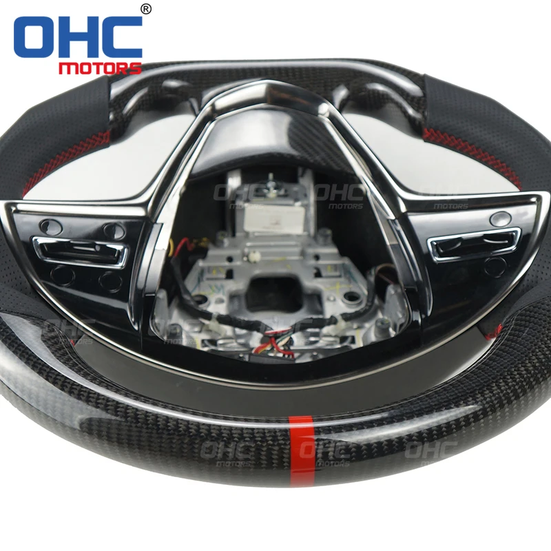 Руль из углеродного волокна для Cadilac ATS OHC Motors|Рулевые колеса и ступицы рулевого