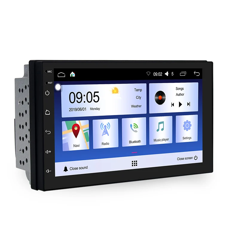 2 din android 7 1 Авто радио мультимедиа carro плеер ''сенсорный экран mp5 gps Авторадио