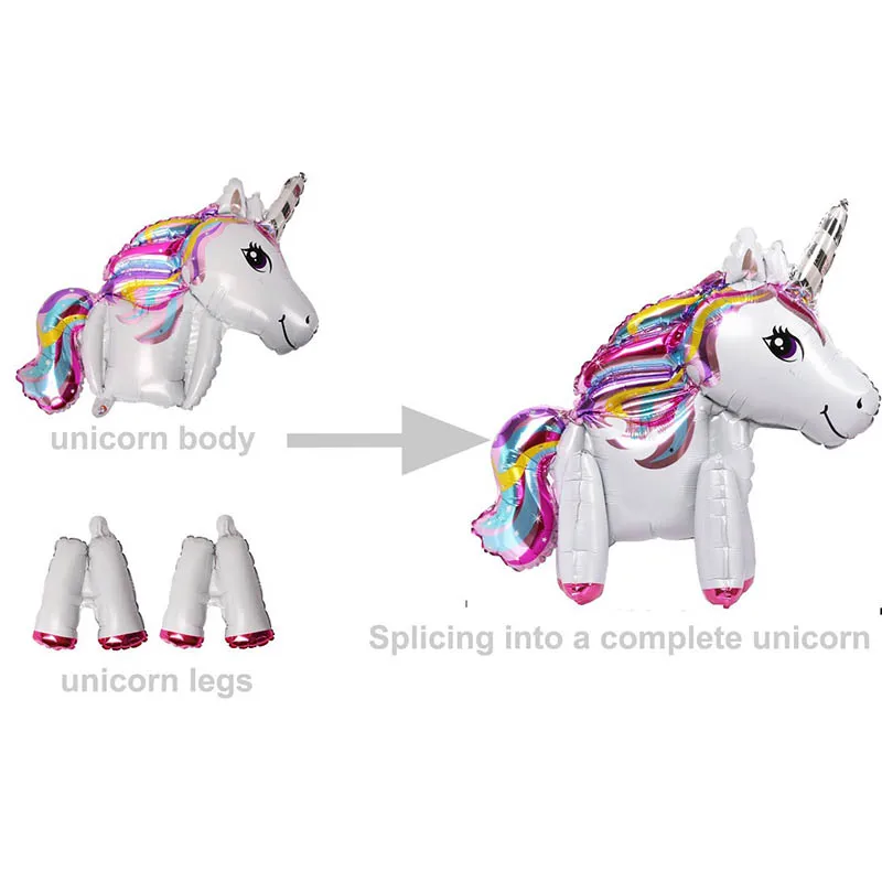 Розовый Гелиевый шар в виде маленькой лошади и пони|Воздушные шары аксессуары| |