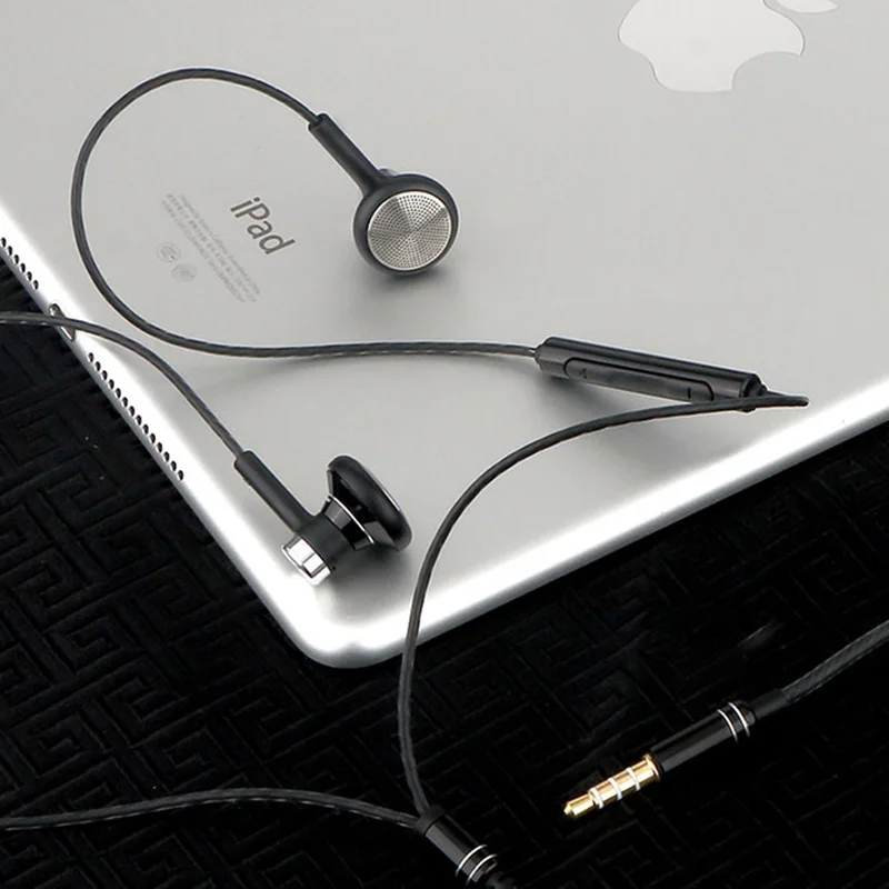 Rukz C6 стерео наушники с микрофоном для мобильного телефона HiFi сабвуфер DJ Mic XBS