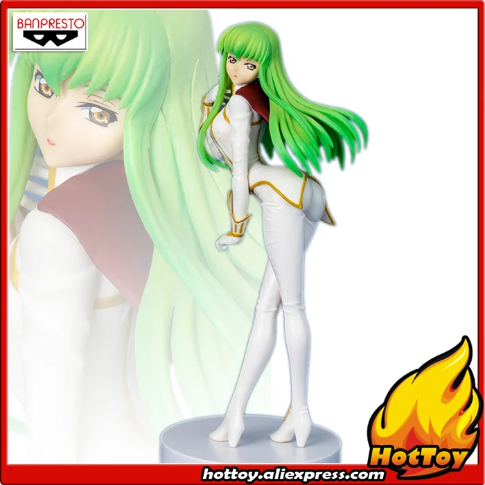 100% оригинальная Коллекционная Фигурка Banpresto EXQ C.C. Пилотный костюм из Code Geass: Lelouch of