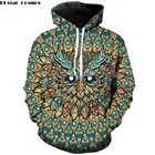 Новинка 2019, стильные толстовки PLstar Cosmos с объемным рисунком животных, мужскиеженские толстовки, толстовка с капюшоном с 3d рисунком совы, повседневные пуловеры