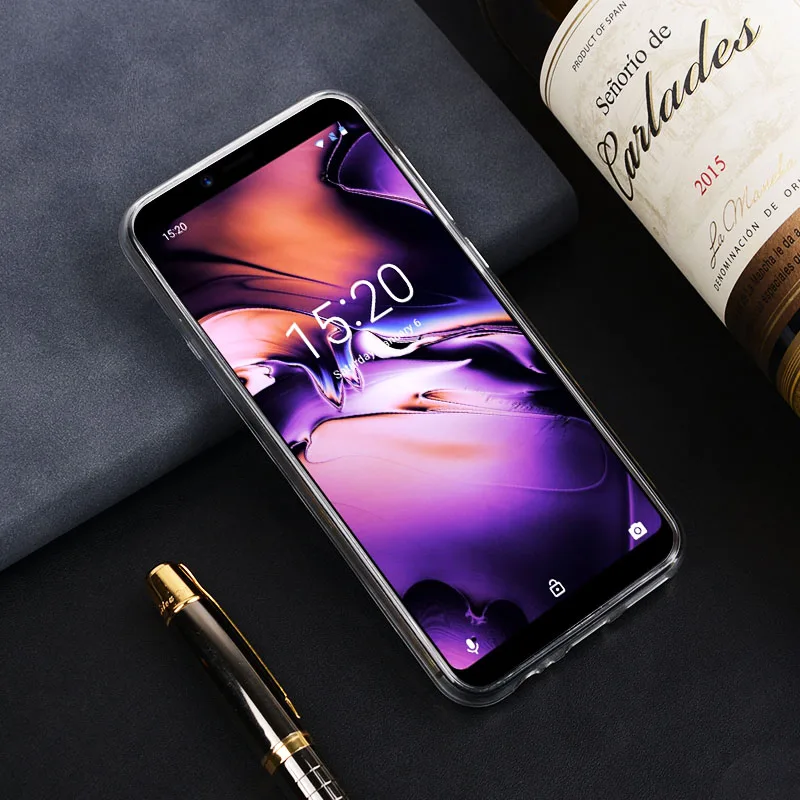 Для Umidigi A3 чехол-накладка на заднюю панель из силикона и мягкого ТПУ чехол для с