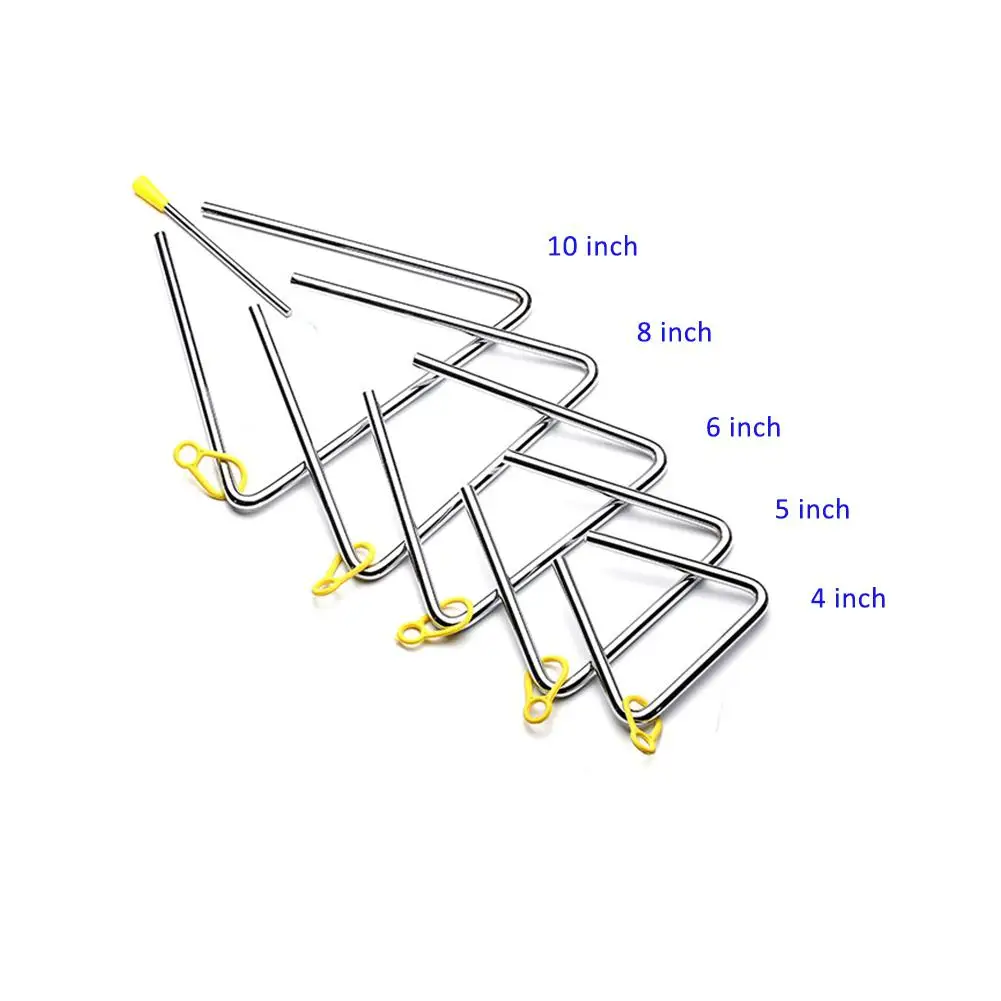 Перкуссионный инструмент Orff треугольный звонок детский музыкальный Раннее