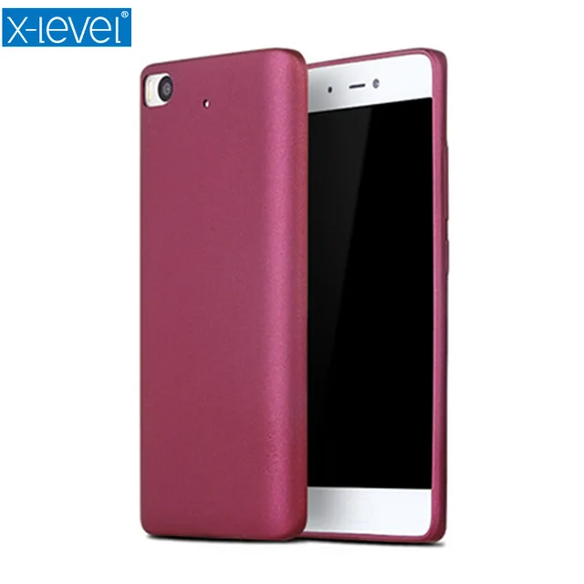 For Xiaomi 5S Case X-Level Guardian Series Soft Matte TPU Phone for Mi Scrub Silicone Utral Thin Back Cover | Мобильные телефоны и
