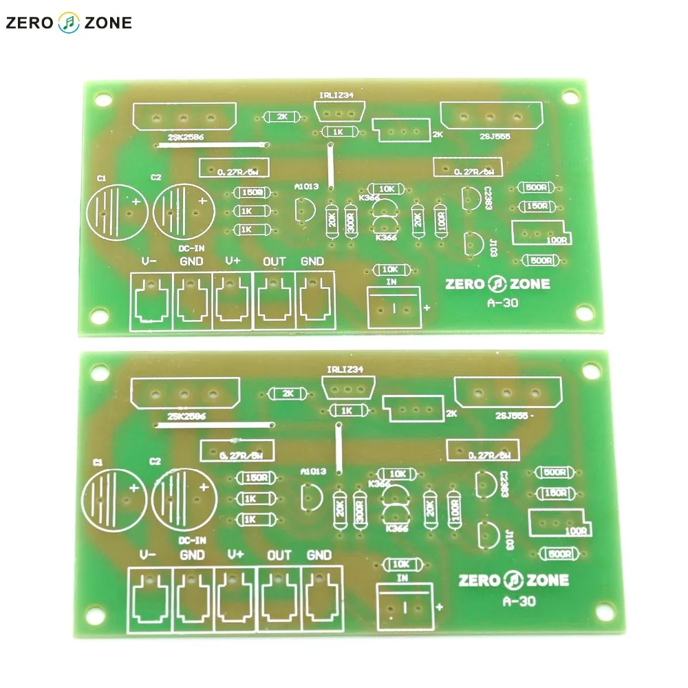 2PCB одноканальный Φ чистый класс A 30 Вт + Высокоточный полевой усилитель мощности с