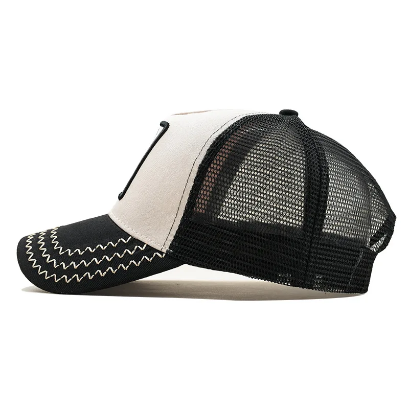 Helisopus вышивка Snapback Кепка унисекс дышащие сетчатые бейсболки мужские хип хоп