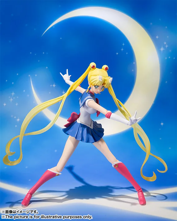 Оригинальный аниме Pretty Guardian Sailor Moon Crystal бандаи тамаши нациями S.H.Figuarts/SHF фигурка