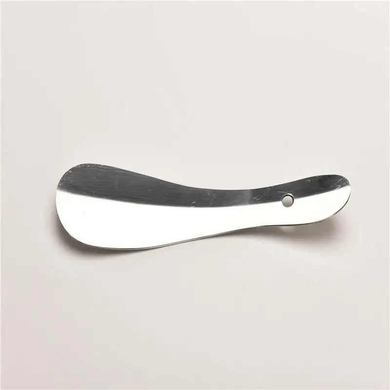 

Stainless Steel Metal 18.8cm Shoe Horn Spoon Foot Care Professional Silver Color Shoehorn Shoe Lifter Foot Care Tool