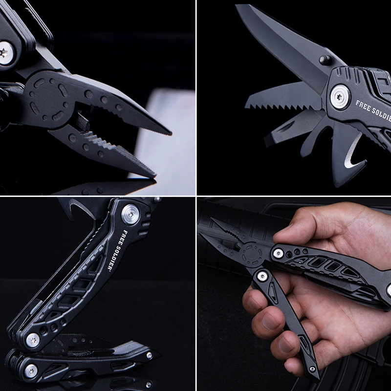 FREE SOLDIER outdoor sports tactical multifunctional folding combination EDC knife tool for survival camping|Уличные инструменты| |