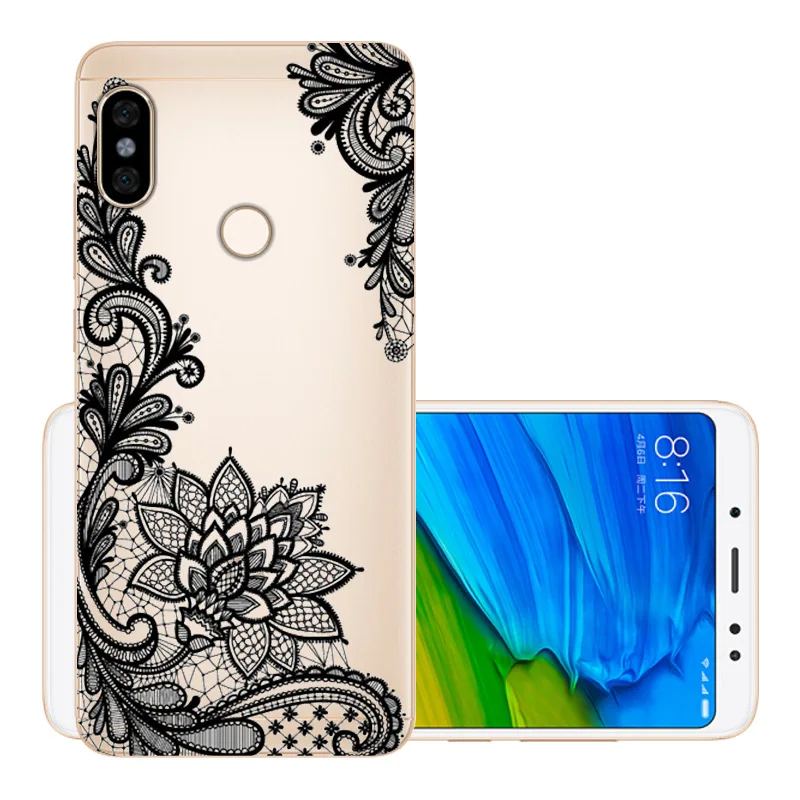 Чехол для Xiaomi Redmi Note 5 мягкий силиконовый чехол Pro 4G + 64G|Бамперы| |