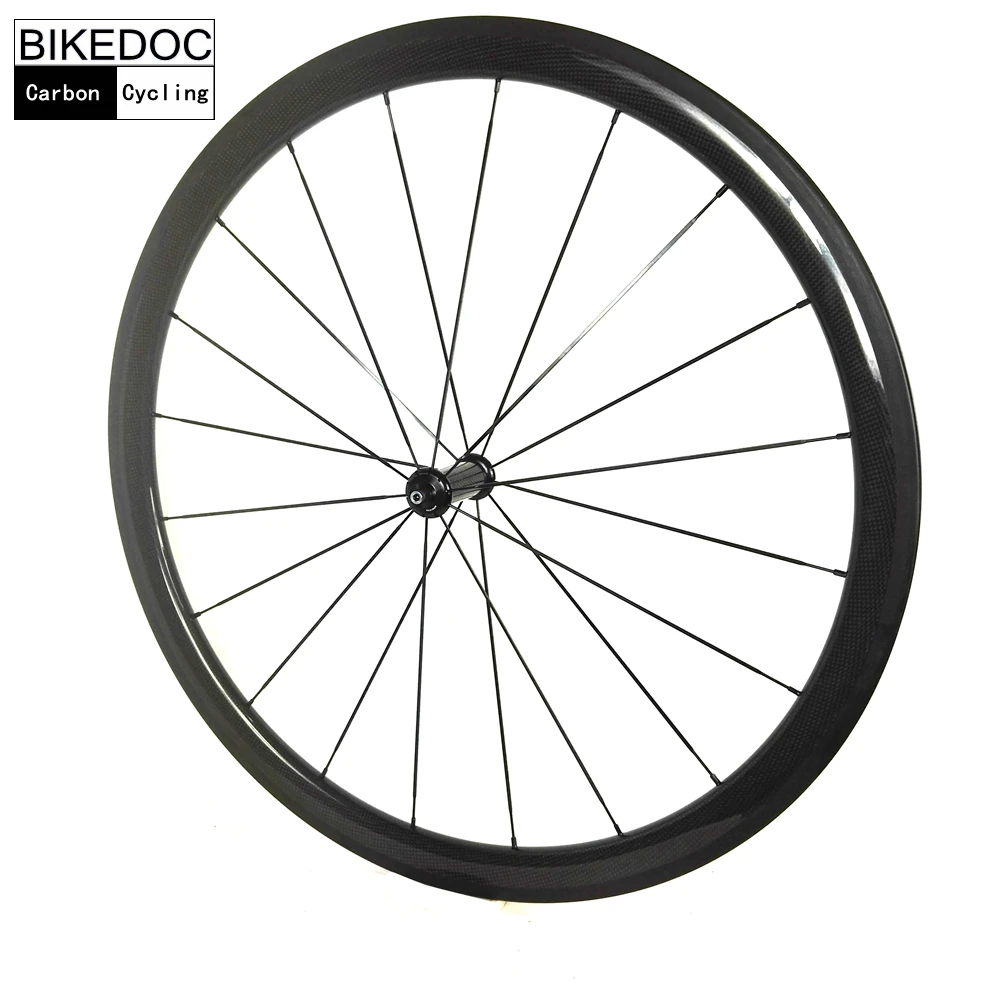 BIKEDOC 700c* 25 мм карбоновые колеса Трубчатые и клинчер 38 мм дорожное Велосипедное колесо U форма Ruedas De Carbono