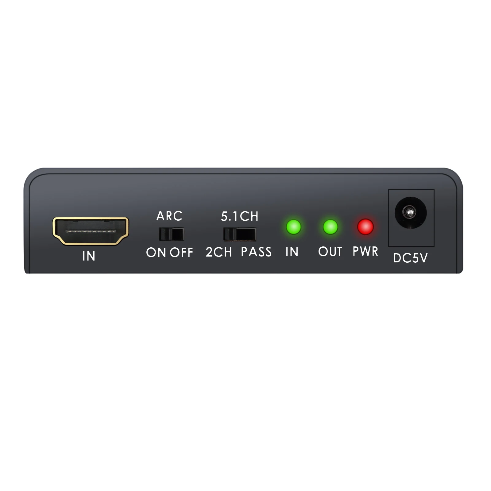 Proster HDMI в оптический TOSLINK SPDIF RCA L/R 3,5 мм наушники HDMI 2,0 аудио экстрактор поддержка 4K 60Hz YUV 4:4:4 и HDR адаптер
