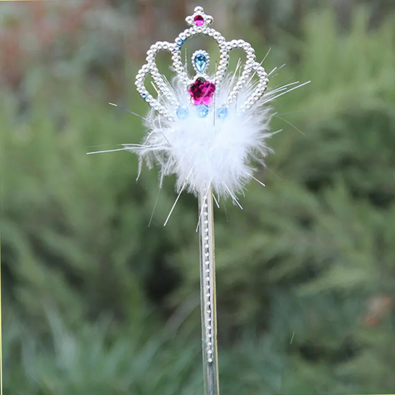  Fairy Princess Magic Wand Sticks Butterfly Crown Heart Start Cosplay Props Kid Girl Party Favor Christmas New Year|christmas christmas|christmas
