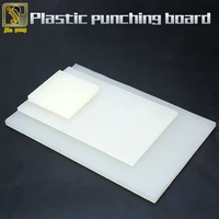 pvc punching board white thick plastic sheet rubber pad mallet mat leather craft tools large middle small size 1 pcs