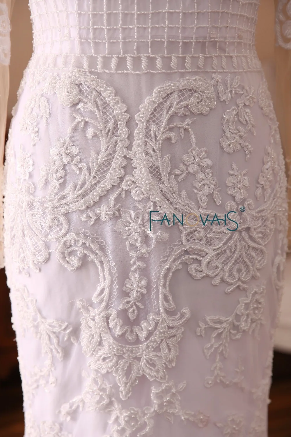Роскошные свадебные платья с длинными рукавами со съемным шлейфом Vestido de Novia 2019
