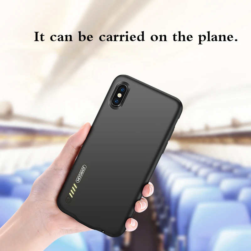 3500mAh Portable Slim Ultra Thin Headphone Audio Phone Battery Case For iPhone X Bluetooth Magnetic Battery Charger Case Cover