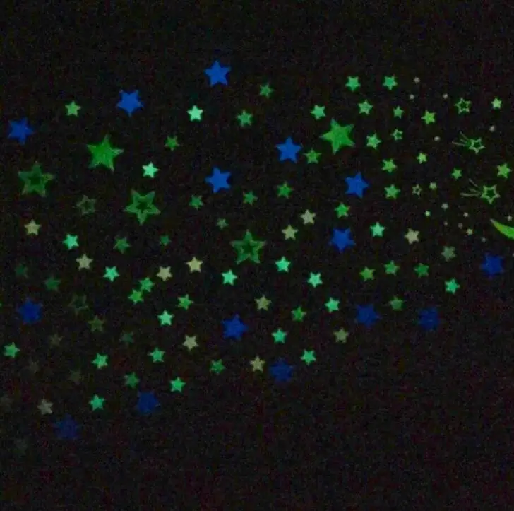 Праздничные принадлежности 3 8 см наклейки со звездами оформление дня рождения