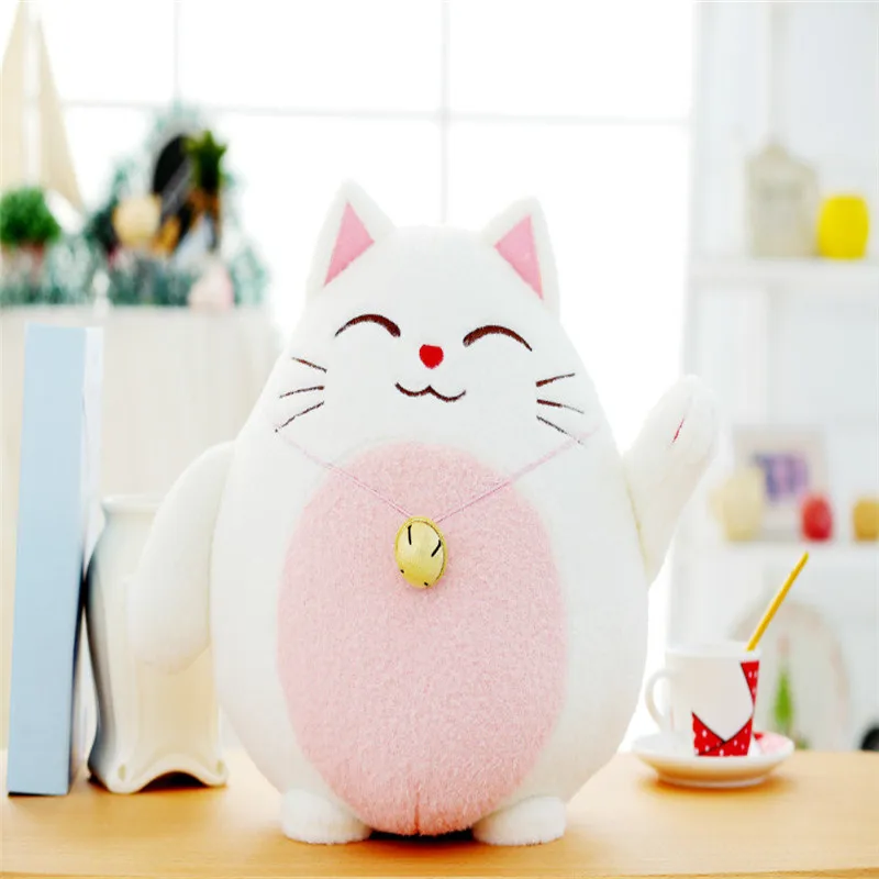 Janpan Аниме кошка плюшевая игрушка Счастливый Кот фигурка призвание принести