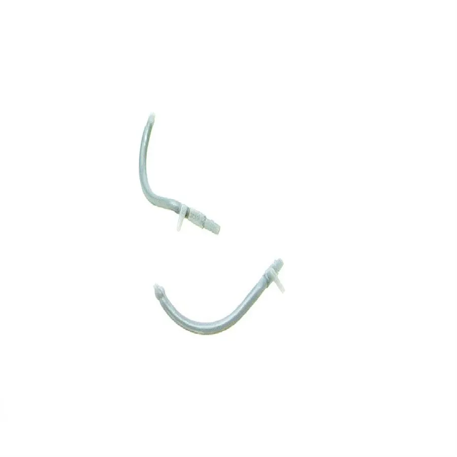 

HO 1/87 European Train Model For The Front Compartment Simulation Belt Switch Duct Grey Pair