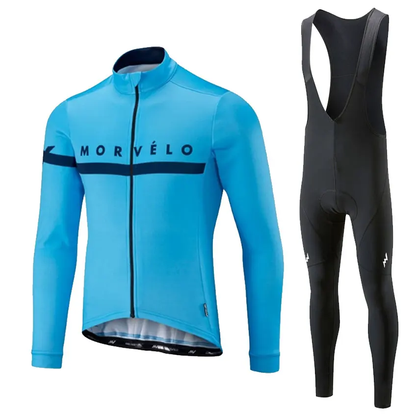 Morvelo Team, комплект из Джерси с длинным рукавом для велоспорта, комбинезон, ropa ciclismo, одежда для велоспорта, MTB велосипед, Джерси, мужская одежда