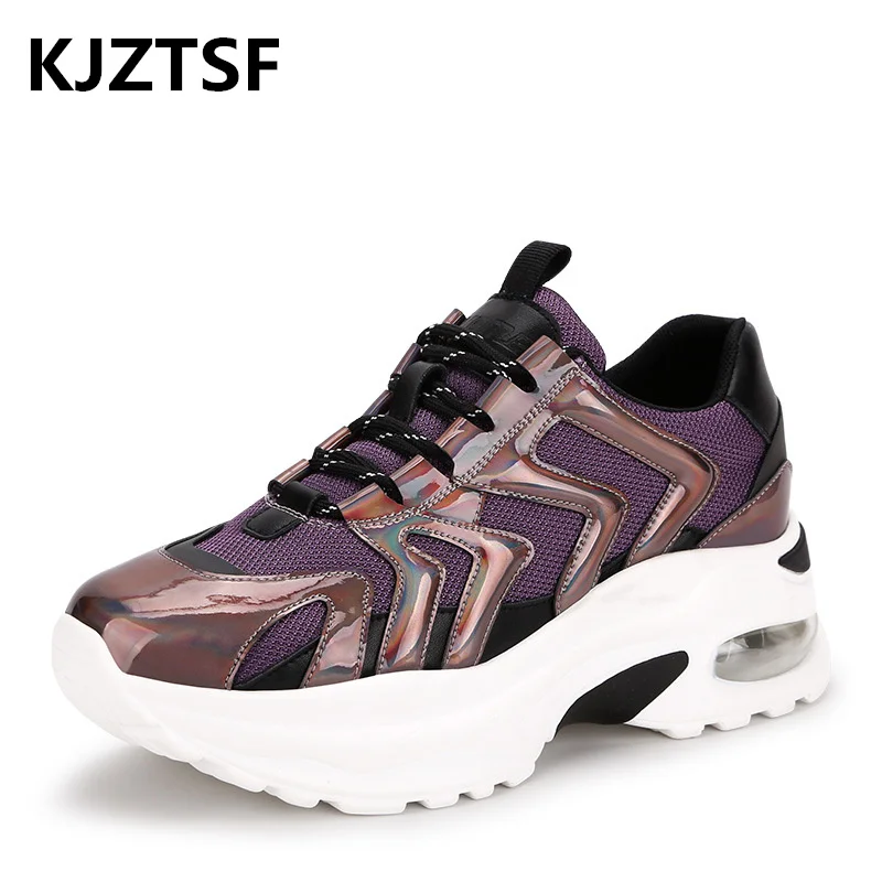 Женские кроссовки на платформе basket femme Белые Повседневные 4 5 C M 2019|Женские туфли| |