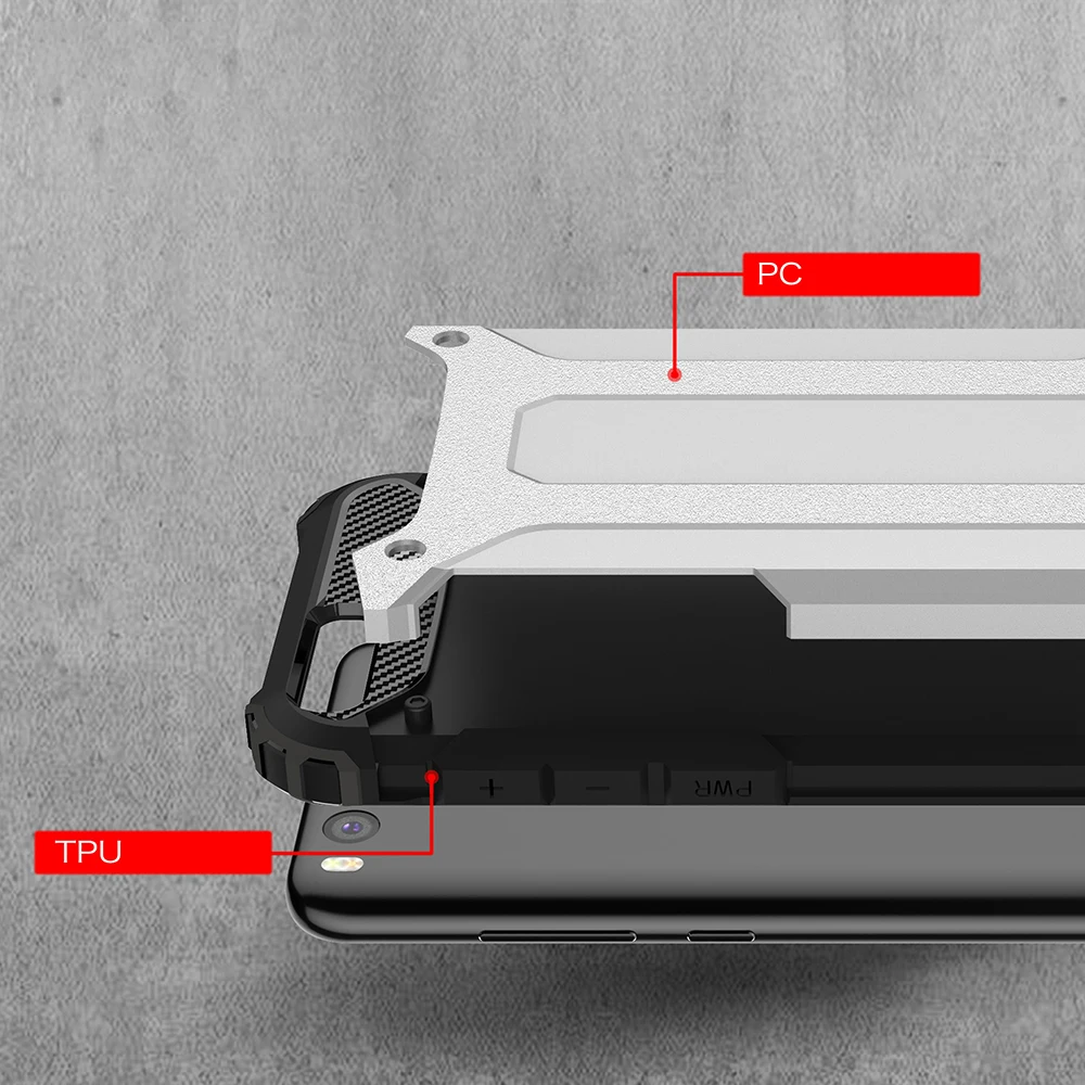 Voth Heavy Duty Protection case For Xiaomi Redmi 5 Plus 4X note Case Mi A1 MIX 2 6 5X Cover PC+TPU Back |