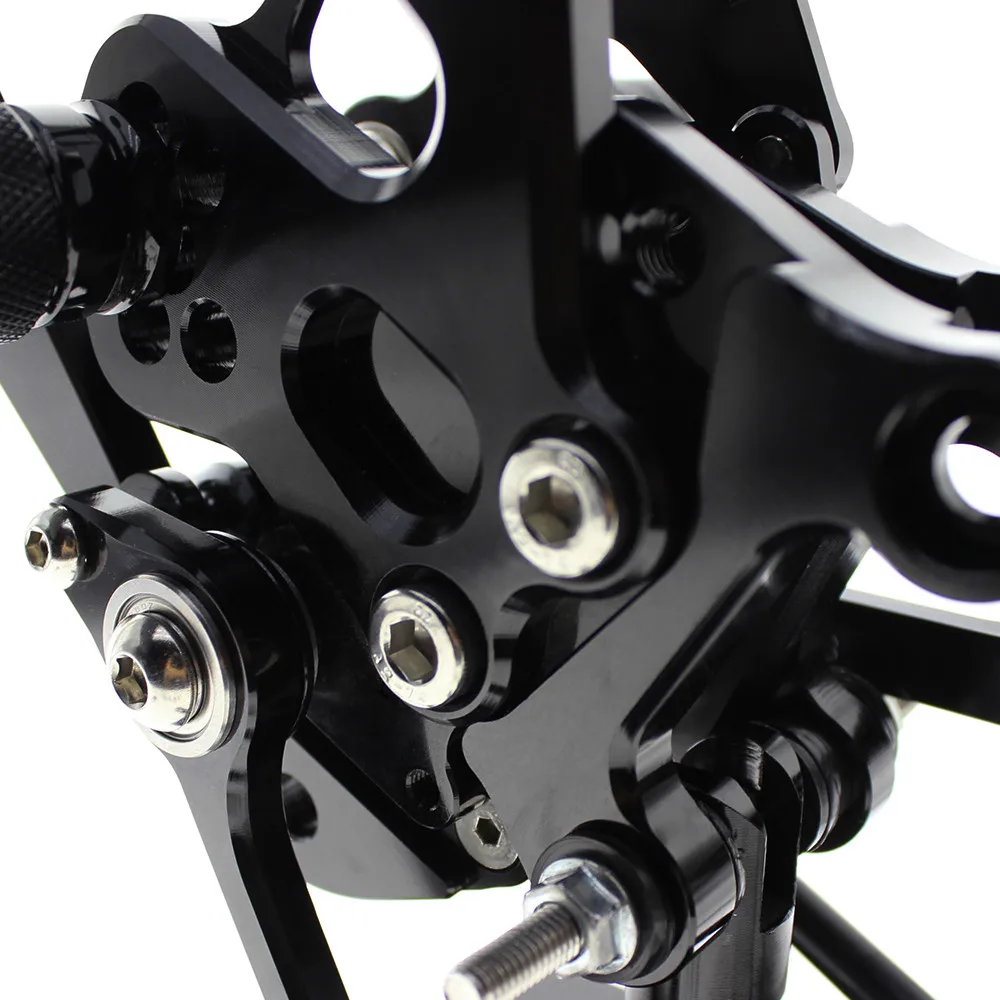 ЧПУ Регулируемая мотоцикл сзади комплект ног подножек Rearset для езды на
