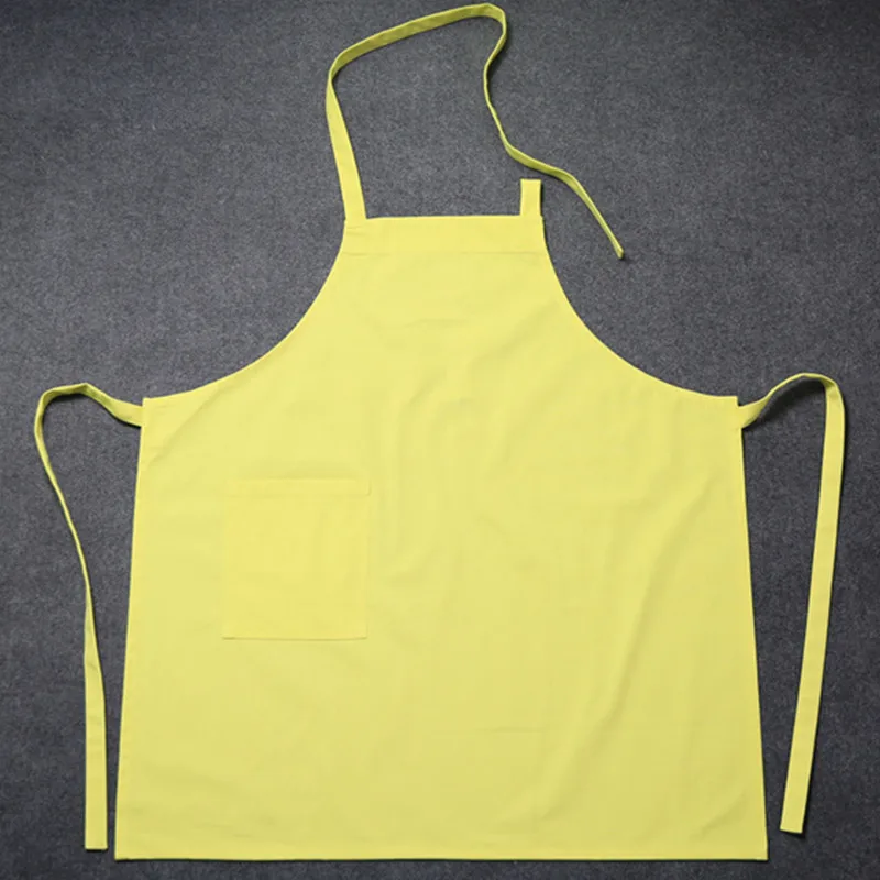 Длинный брезентовый фартук для приготовления пищи бариста ресторана