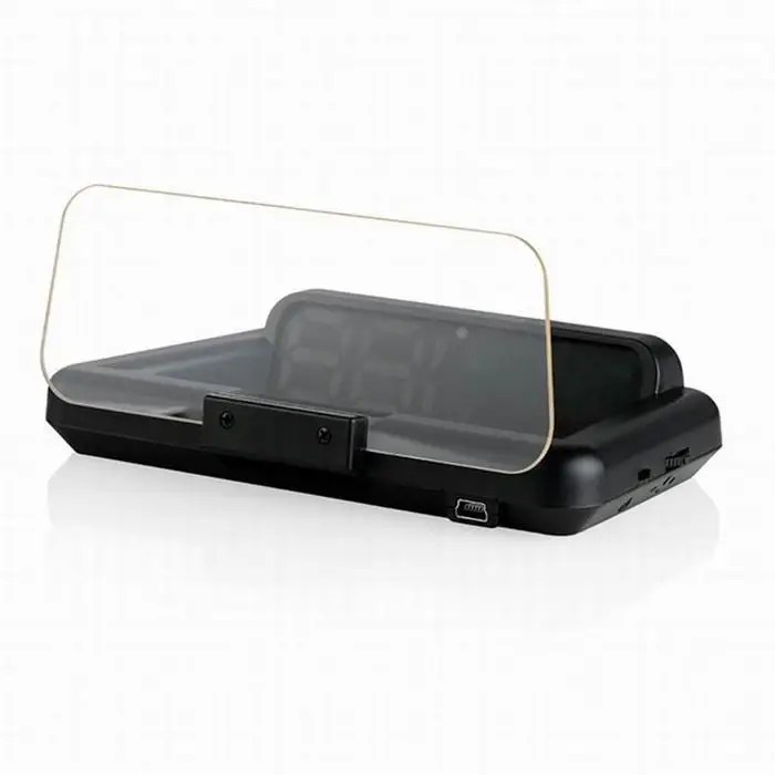 Общий Автомобильный дисплей на голову HUD OBD2 перспективное стекло Arms напоминания